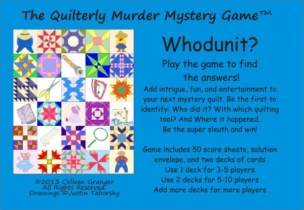The Quilterly Murder Mystery Game