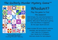 The Quilterly Murder Mystery Game